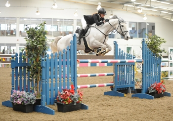 Jade Meekings takes the top spot in the NAF Five Star Silver League Semi Final at Keysoe Equestrian Centre Jade Meekings takes the top spot in the NAF Five Star Silver League Semi Final at Keysoe Equestrian Centre